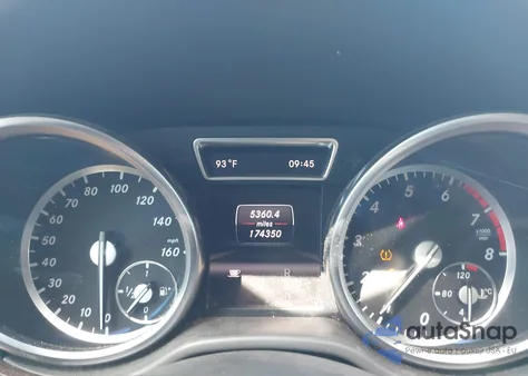 2013 Mercedes-Benz Ml 350 4Matic из США, поврежденный, VIN 4JGDA5HB0DA249802